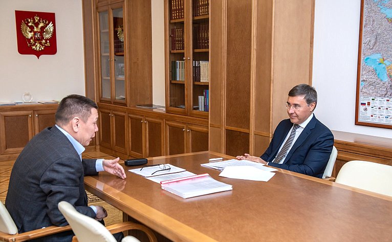 Встреча Григория Ледкова с Министром науки и высшего образования РФ Валерием Фальковым