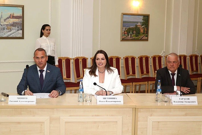 Ольга Щетинина приняла участие в церемонии подписания соглашения о сотрудничестве между представительными органами Нижнего Новгорода и Гродно