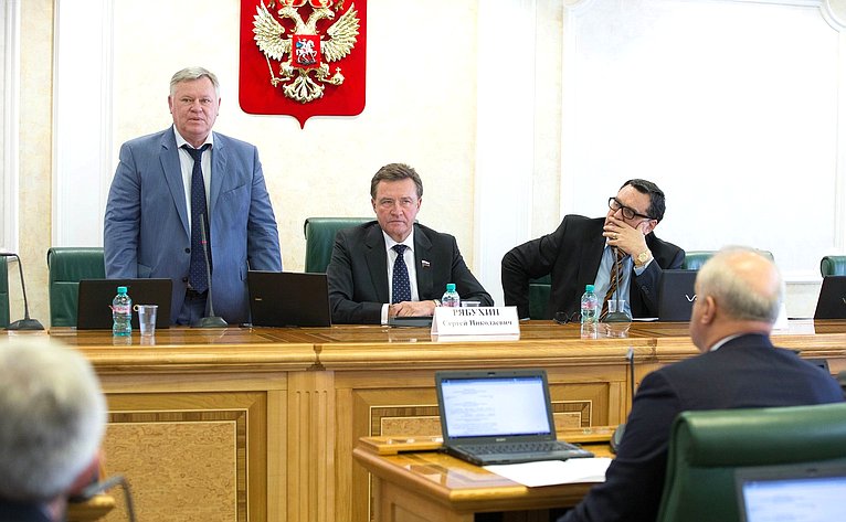 Заседание Комитета СФ по бюджету и финансовым рынкам. В. Петров