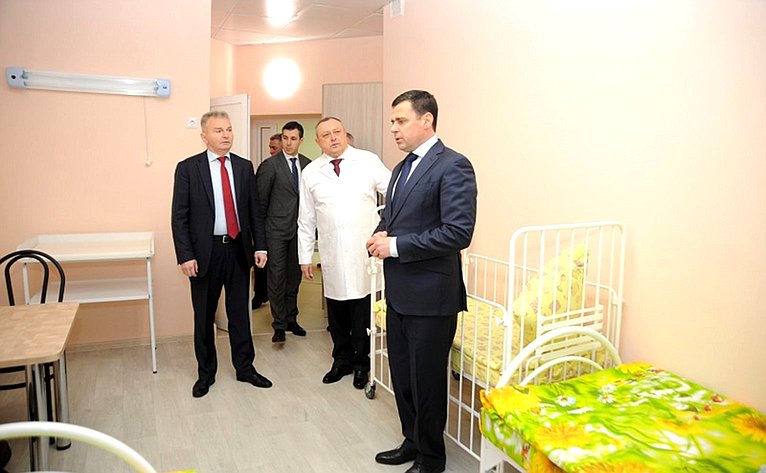 Игорь Каграманян принял участие в открытии педиатрического отделения Центральной городской больницы Ярославля после капитального ремонта