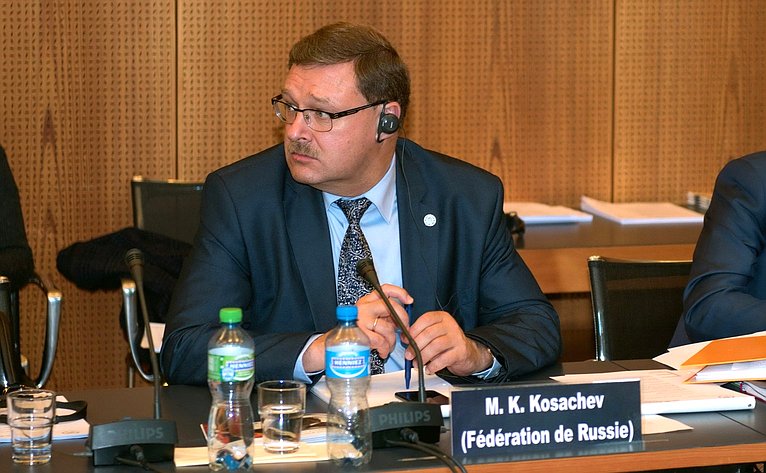 Председатель Комитета СФ по международным делам К. Косачев
