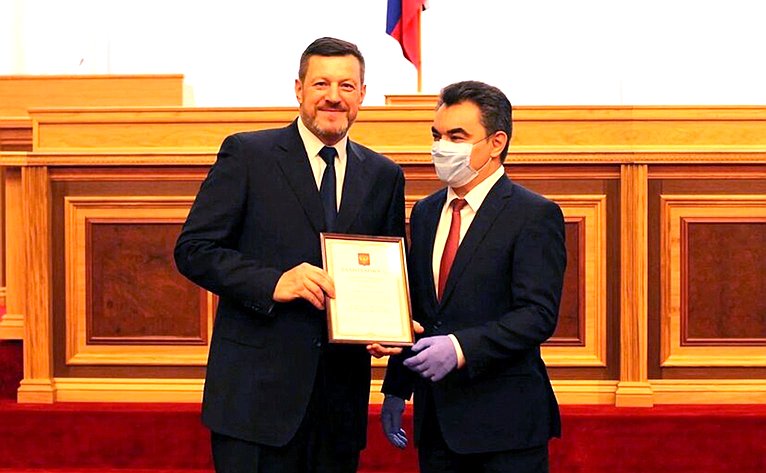 Ирек Ялалов принял участие в церемонии награждения медицинских работников Республики Башкортостан