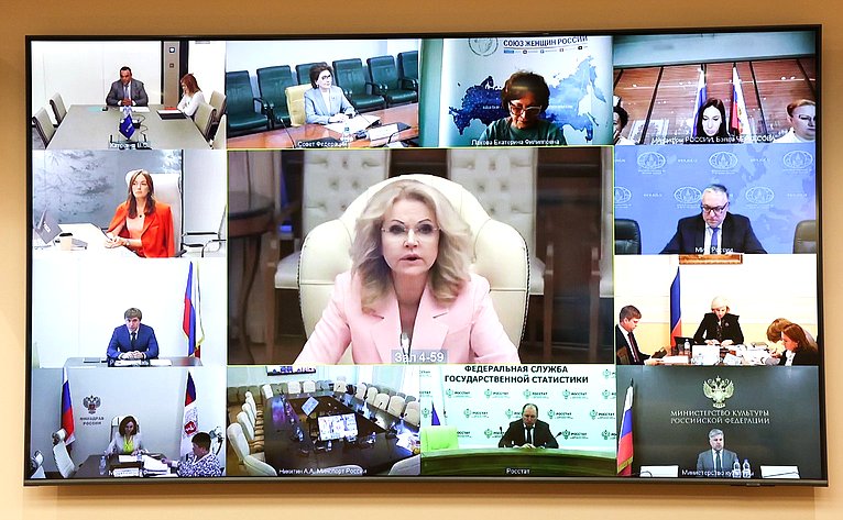 Заседание Координационного совета по реализации Национальной стратегии действий в интересах женщин на 2023–2030 гг