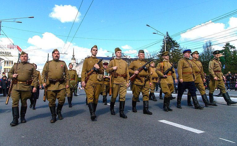 Торжественный митинг, посвященный 77-й годовщине Победы в Великой Отечественной войне 1941–1945 годов