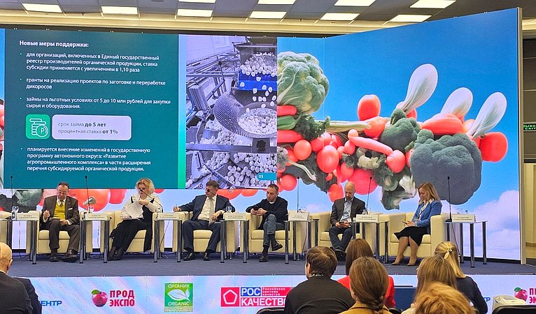 Сергей Митин принял участие в панельной дискуссии «Стратегия 2030: развитие, продвижение и поддержка производства органической продукции»
