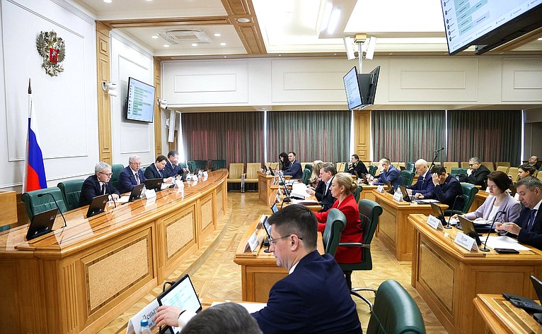 Заседание Комитета Совета Федерации по бюджету и финансовым рынкам