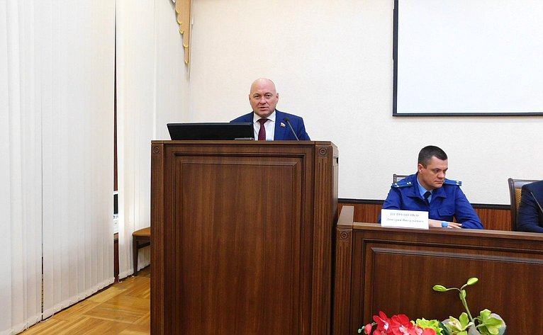 Алексей Кондратенко принял участие в мероприятии, посвященном подведению итогов работы Динского района