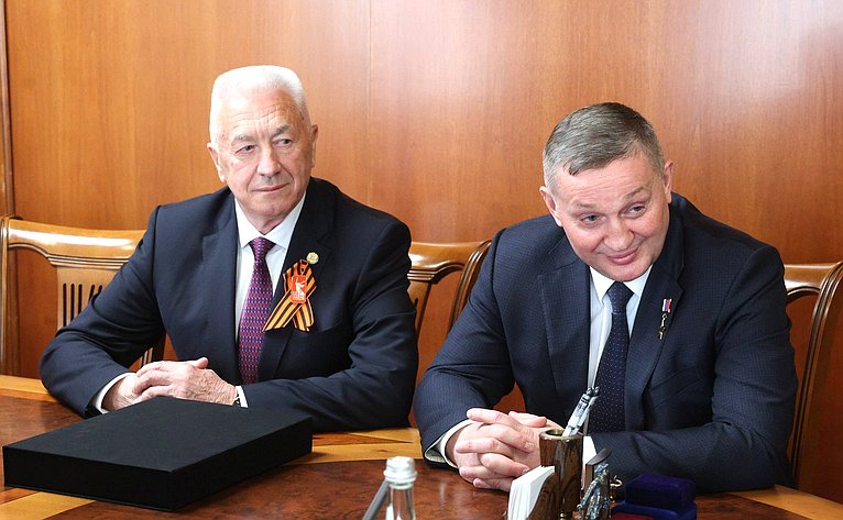 Валентина Матвиенко провела встречу с руководством Волгоградской области
