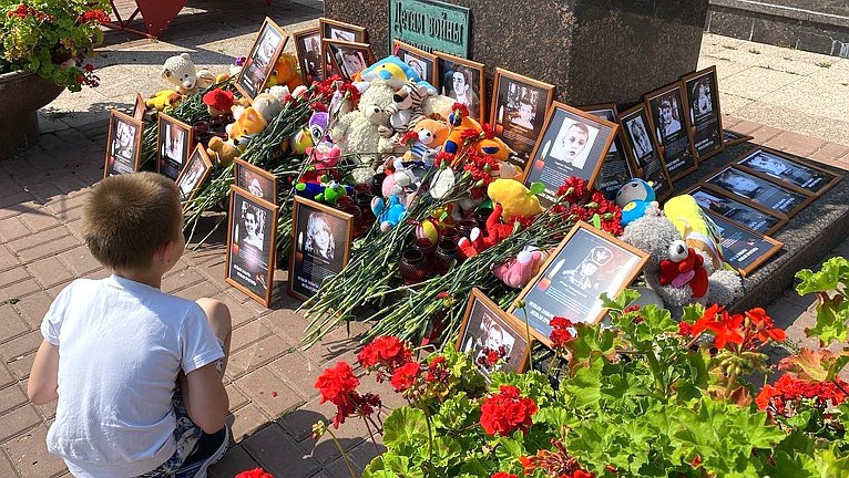 Айрат Гибатдинов принял участие в акции, посвященной памяти детей Донбасса, которые погибли в ходе военных действий киевского режима
