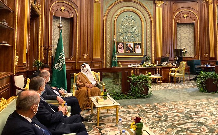 Рабочий визит сенаторов РФ в Королевство Саудовская Аравия