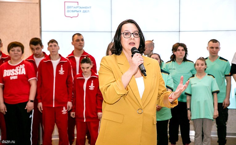 Инна Святенко открыла в Москве спартакиаду «Мой спортивный город» для уникальной молодежи