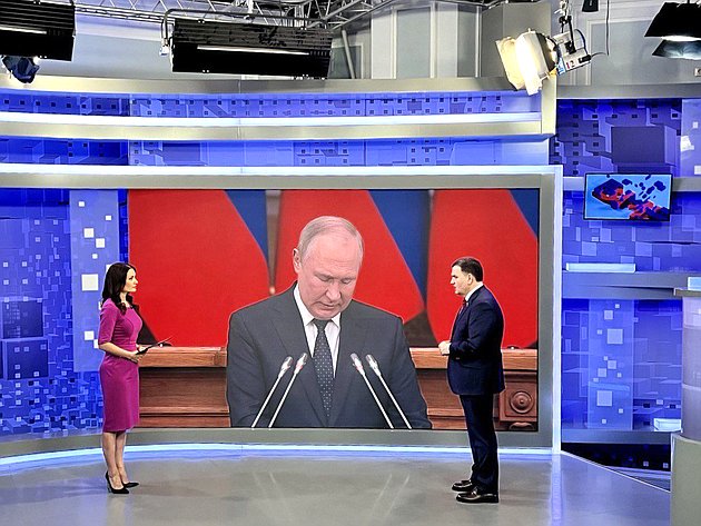 Сергей Перминов ответил на вопросы парламентского телеканала «Вместе-РФ»