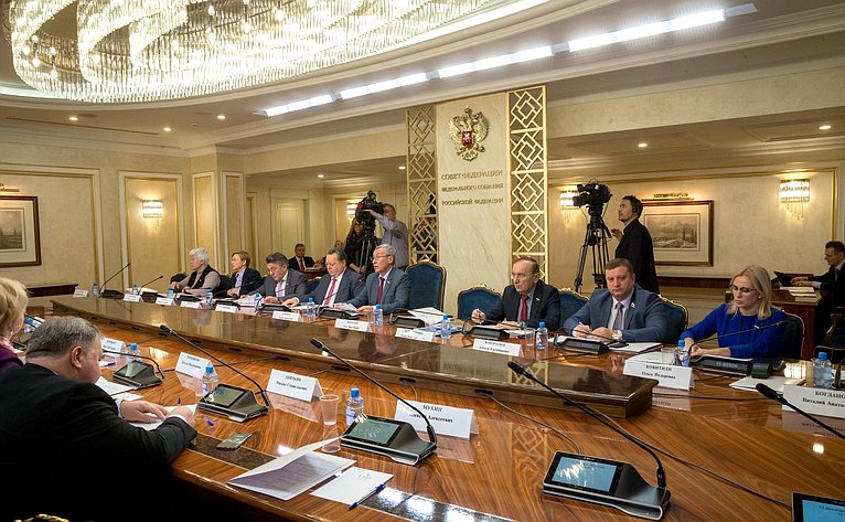 Совместное заседание рабочих групп Временной комиссии Совета Федерации по защите государственного суверенитета и предотвращению вмешательства во внутренние дела РФ