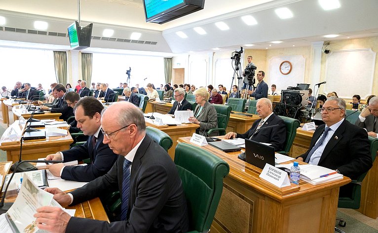 Заседание Комитета СФ по бюджету и финансовым рынкам с участием представителей органов власти Северной Осетии