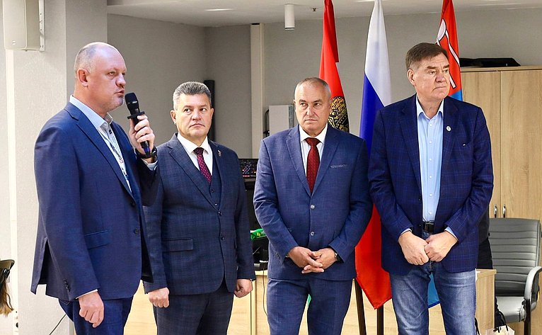 Александр Савин принял участие в открытии турнира по шахматам в Калуге