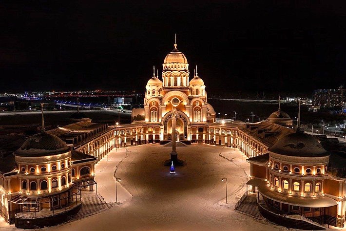 Владимир Пушкарев рассказал об открытии самого большого храма в Заполярье, который стал одним из самых масштабных строений на Ямале
