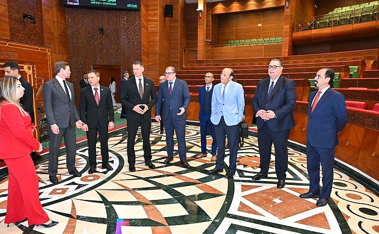 Участие делегации Совета Федерации в заседании группы по сотрудничеству Совета Федерации с Палатой советников Королевства Марокко