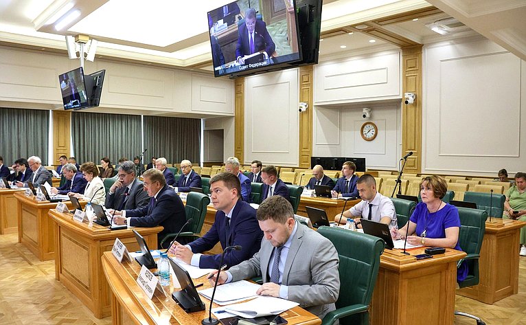 Заседание Комитета Совете Федерации по федеративному устройству, региональной политике, местному самоуправлению и делам Севера