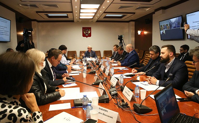 Заседание Временной комиссии СФ по защите государственного суверенитета и противодействию вмешательству во внутренние дела РФ