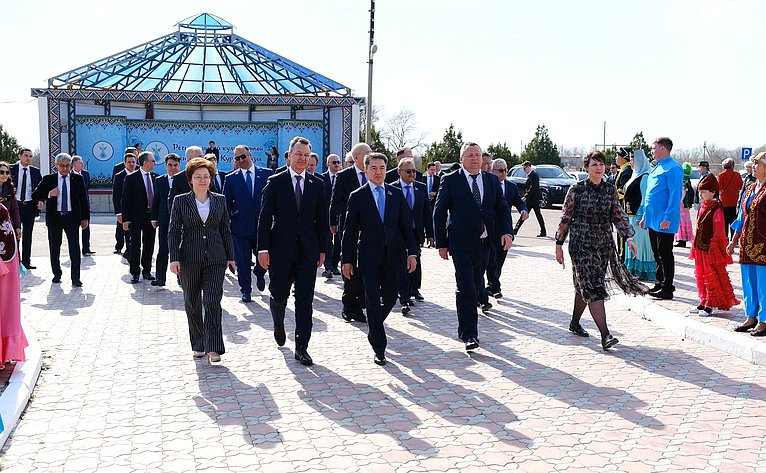 Делегация Совета Федерации в ходе поездки в регион посетила ряд объектов здравоохранения, образования и культуры