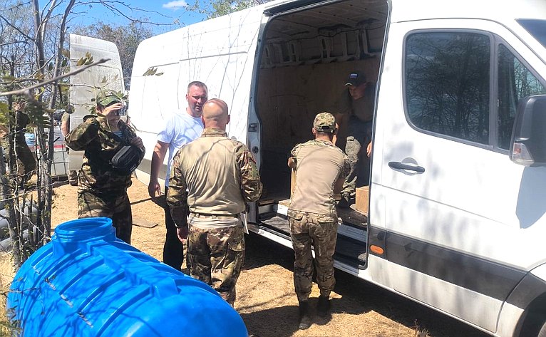 Игорь Мурог принял участие в отправке гуманитарной помощи военнослужащим из Рязанской области