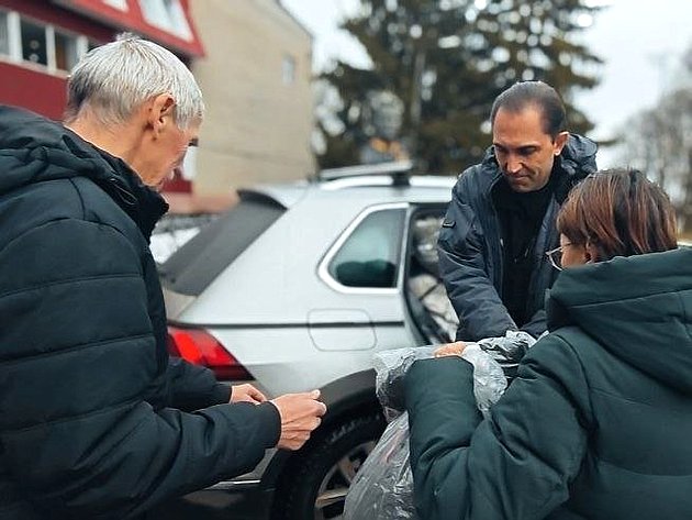 Доставлен очередной гуманитарный груз в пункты временного размещения в Курскую и Белгородскую области