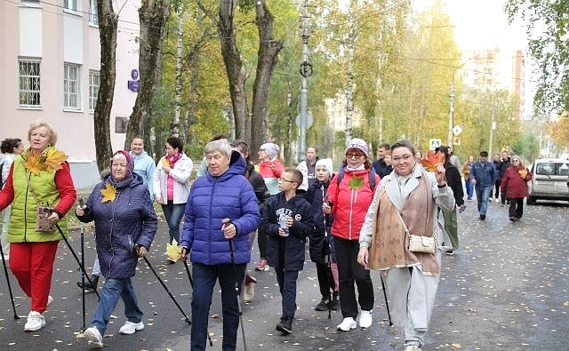 Елена Шумилова провела церемонию открытия маршрута здоровья в Сыктывкаре