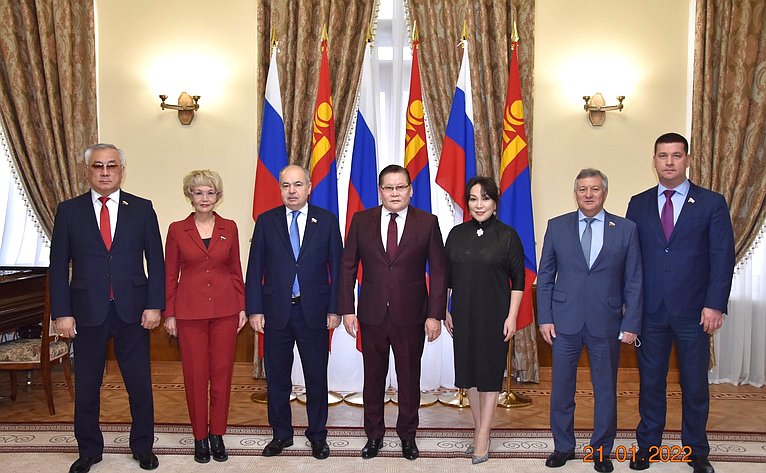 Сенаторы РФ провели встречу с Чрезвычайным и Полномочным Послом Монголии в Российской Федерации