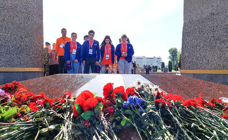Участники проекта «Поезд Памяти» посетили Витебскую область