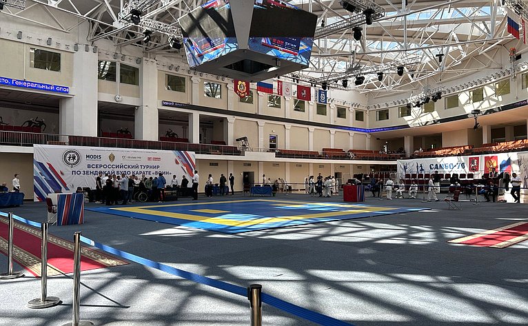 Айрат Гибатдинов принял участие в открытии Всероссийских соревнований по Зендокай Будо карате в центре спорта и образования «Самбо-70» в г. Москве