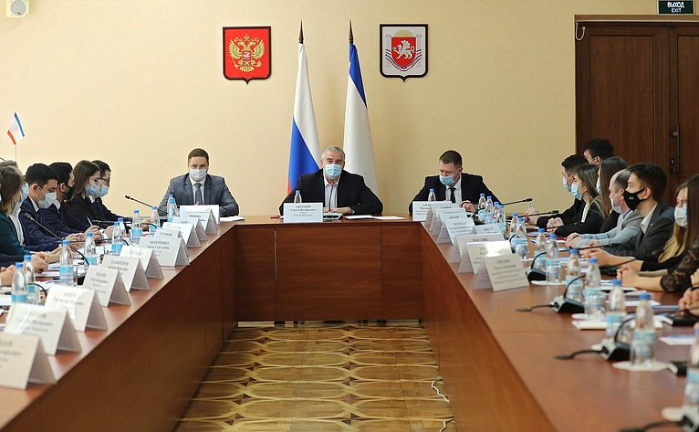 Выездное заседании Комитета по информационной политике Палаты молодых законодателей в Республике Крым