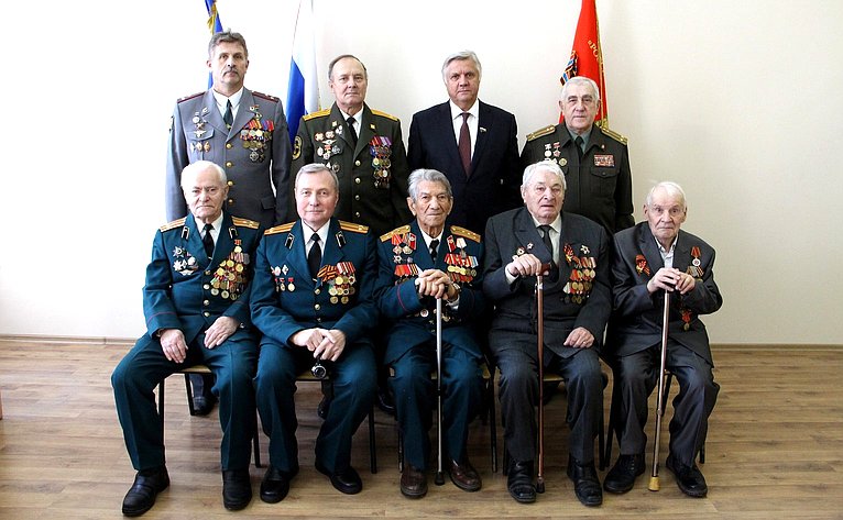 Ю. Волков встретился с ветеранами Великой Отечественной войны и участниками боевых действий