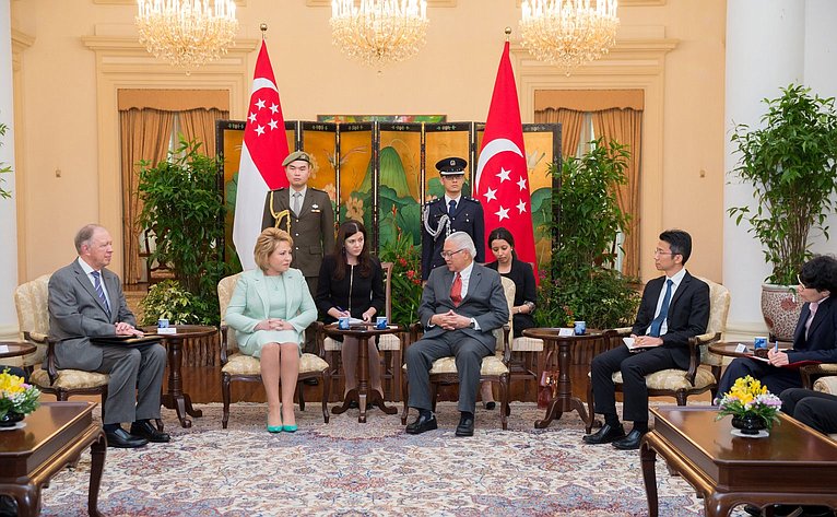 Встреча с Президентом Сингапура
