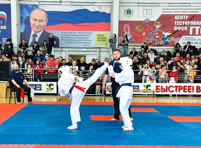 Сергей Рябухин принял участие в открытии Первенства и Чемпионата Приволжского федерального округа по киокусинкай