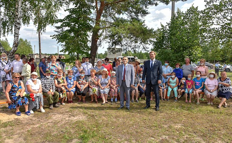 Константин Косачев принял участие в церемонии открытия Мемориального комплекса участникам Великой Отечественной войны