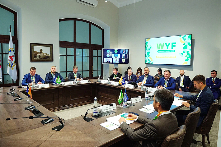 Александр Варфоломеев принял участие в мероприятиях Слёта первого Всемирного фестиваля молодёжи в Нижнем Новгороде