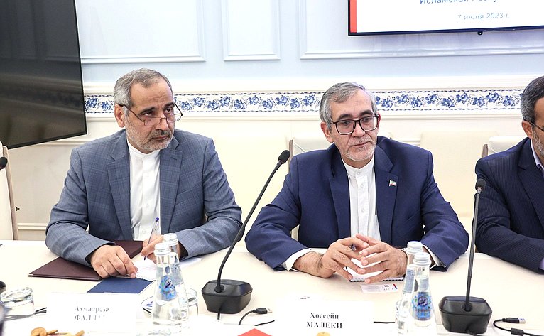 Встреча Дмитрия Василенко с Собранием Исламского Совета Исламской Республики Иран