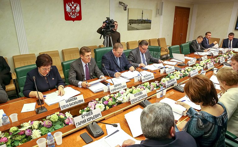 Совещание о ходе реализации постановлений СФ, принятых в рамках проведения Дней субъектов РФ