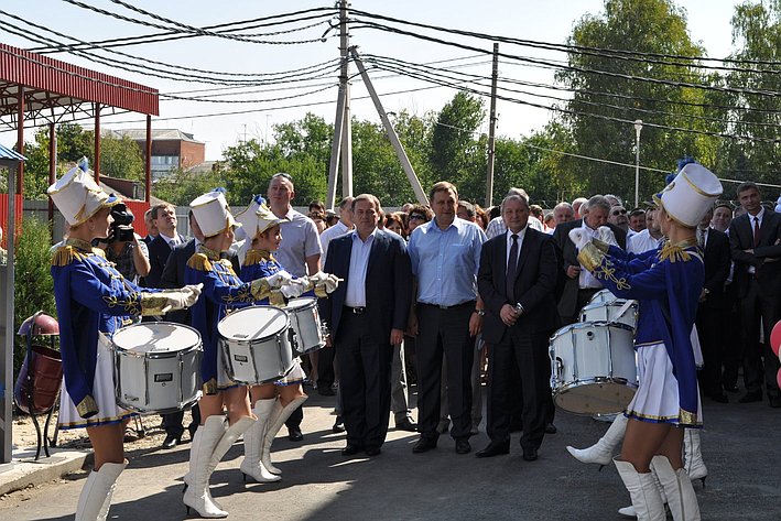 Е. Громыко принял участие в торжественном открытии фабрики по производству мороженого в Краснодарском крае