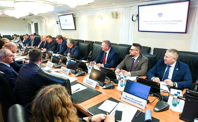Совещание Комитета Совета Федерации по Регламенту и организации парламентской деятельности «Выборы в 2025 году и общественный контроль за голосованием»