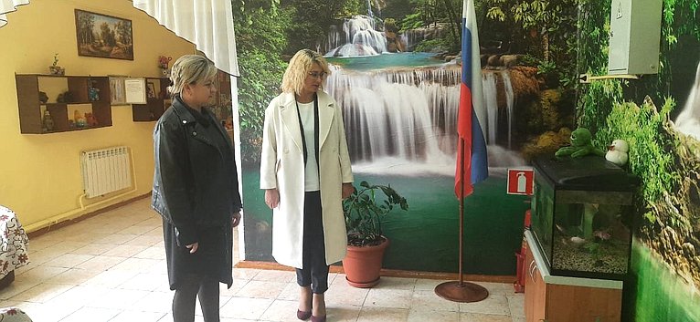 Наталия Косихина в рамках работы в регионе посетила ряд социальных учреждений