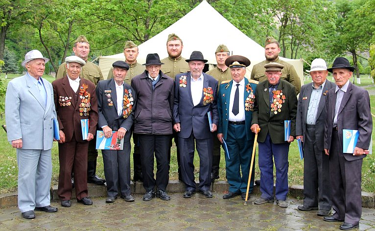 Рауф Арашуков организовал торжественный приём ветеранов Великой Отечественной Войны