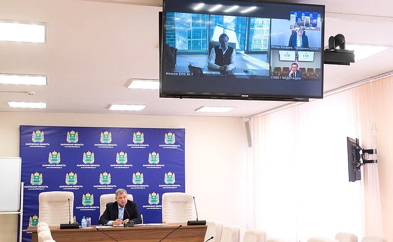 Анатолий Артамонов в режиме видеоконференцсвязи принял участие в совещании с Министром промышленности и торговли РФ Денисом Мантуровым