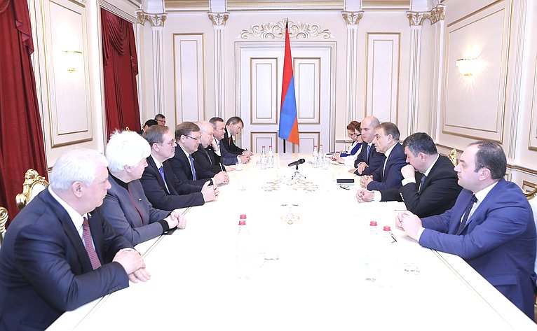 Визит делегации Совета Федерации в Армению