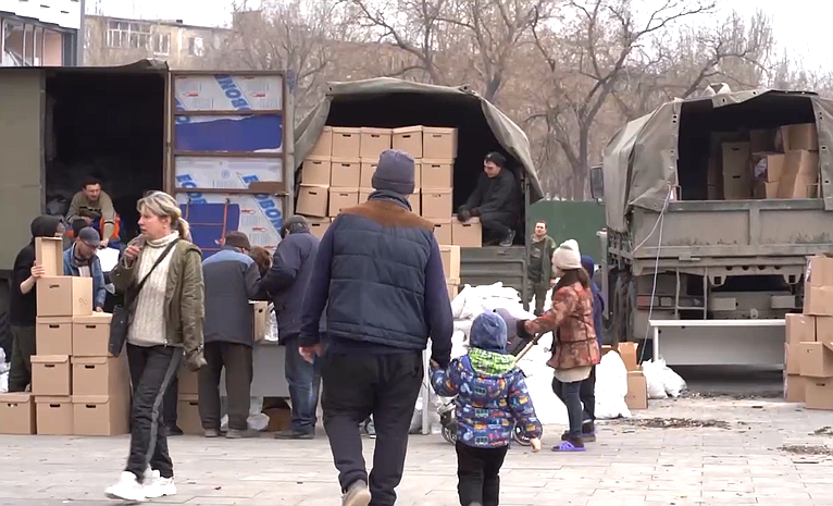 Андрей Чернышев принял участие в организации поставки гуманитарной помощи в Донбасс благотворительным фондом региона