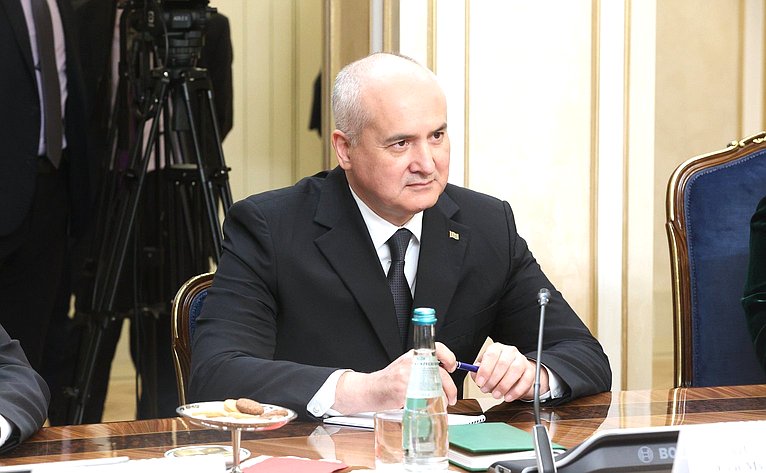 Встреча Председателя Совета Федерации Валентины Матвиенко с Председателем Меджлиса Туркменистана Дуньягозель Гулмановой