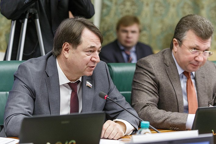 С. Шатиров Заседание Комитета Совета Федерации по экономической политике
