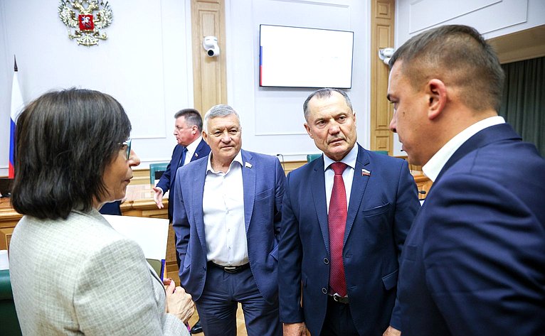 Заседание Комитета Совета Федерации по науке, образованию и культуре