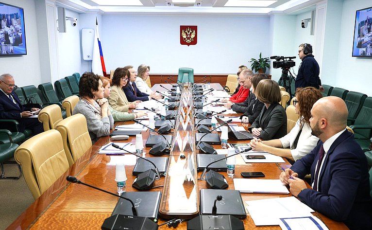 Заседание Экспертного совета по социальному развитию при Комитете Совета Федерации по социальной политике