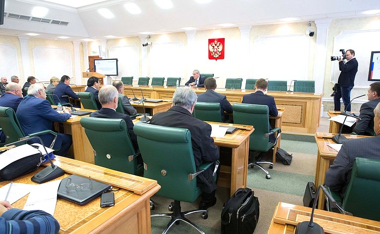 В. Штыров провел заседание рабочей группы /СФ по развитию региональной авиации в РФ